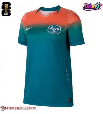 Austrálie Venkovní Dres pro Dámy MS 2026 Krátkým Rukávem